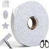 WDZGX Feltrini Feltro Adesivo Isolamento 5mx2cm Rotolo per Mobili Feltri | Antiscivolo Taglio Libero in Qualsiasi Forma per Mobili Finestre Isolante Tubo Avvolgimento (Grigio 2CM x 5M)