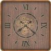 Atmosphera OROLOGIO ARCHIE CM.60X60 LEGNO MARRONE