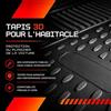 HOFFCAR KIT TAPPETINI 3D COMPATIBILE CON BMW X1 (U11) 2022 -, Europe, 4pcs. | TAPPETINO IN GOMMA TPE | BORDO ALTO 3D ANTISCIVOLO IMPERMEABILE