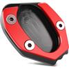 MYHGTFL Piastra Estensione Moto Compatibile Con Triumph Per Speed Per Twin 1200 2019-2021 Moto Cavalletto Piastra Di Estensione Piede Cavalletto Laterale Ingrandisci Pad
