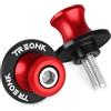 TREONK M8 Supporti Cavalletto Coppia di Nottolini Alza Moto per Moto Daytona 600 650 675 955i Scrambler 1200 XC Speed Four Speed Triple R Speed Twin 1200 Sprint GT RS Trident 660 TT600