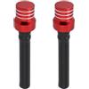 OTOTEC 2 Pezzi Rosso Tubo Di Sfiato Per Motocross Tubo Di Sfiato Per Serbatoio Carburante Per Moto Compatibile Con MX Compatibile Con Enduro Compatibile Con Trial
