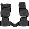 HOFFCAR KIT TAPPETINI 3D COMPATIBILE CON SKODA Octavia (A8) 2019- Hybrid, Europe, 4pcs. | TAPPETINO IN GOMMA TPE | BORDO ALTO 3D ANTISCIVOLO IMPERMEABILE