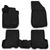 HOFFCAR KIT TAPPETINI 3D COMPATIBILE CON Dacia Sandero/Sandero Stepway, 2014->, 4 pcs. | TAPPETINO IN GOMMA TPE | BORDO ALTO 3D ANTISCIVOLO IMPERMEABILE