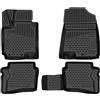 HOFFCAR KIT TAPPETINI 3D COMPATIBILE CON HYUNDAI i20, 2014->, hatchback, | TAPPETINO IN GOMMA TPE | BORDO ALTO 3D ANTISCIVOLO IMPERMEABILE