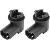 OTOTEC 2 Pezzi Base Per Lampadina Della Targa 81275-02080 Compatibile Con Toyota Corolla 2004-2009