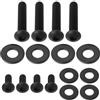 OTOTEC Set Di Viti Per Interruttori Per Moto In Acciaio Inossidabile 304 Nero Compatible Con Har-ley Davidson Softail 96-25