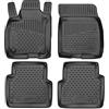 HOFFCAR KIT TAPPETINI COMPATIBILE CON FORD Kuga/Escape (III), 2019->, suv, 4 pcs. EU/USA(polyurethane) | TAPPETINO IN GOMMA TPE | BORDO ALTO 3D ANTISCIVOLO IMPERMEABILE