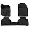 HOFFCAR KIT TAPPETINI 3D COMPATIBILE CON SUZUKI Vitara, 2015->, SUV, 4 pcs. | TAPPETINO IN GOMMA TPE | BORDO ALTO 3D ANTISCIVOLO IMPERMEABILE