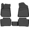 HOFFCAR KIT TAPPETINI 3D COMPATIBILE CON JEEP Renegade, 2014 ->, 4 pcs. | TAPPETINO IN GOMMA TPE | BORDO ALTO 3D ANTISCIVOLO IMPERMEABILE