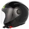 Acerbis Brezza Casco Jet Termoplastico Omologato ECE 22-06 Taglia L | Visiera Trasparente, Interni Removibili, Chiusura Micrometrica, Unisex Quattro Stagioni, Peso 1100 g