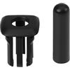 eMagTech 2 Pezzi Di Base Per Perno Di Chiusura Della Portiera Dell'auto Compatibile Con BMW E60 E90 E70 E84 F10 F11 F30 F34 F01 F02 F07 X5 X3