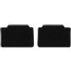 Wielganizator Tappetini Posteriori in Moquette compatibili con Toyota Yaris Cross 2020- | compatibili con crossover ; moquette fitta (polipropilene), ca. 6,5 mm, 2300 g/m², granulato antiscivolo ; antiscivolo