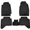 HOFFCAR KIT TAPPETINI COMPATIBILE CON ISUZU D-MAX, 2016->, MT, 4 pcs. | TAPPETINO IN GOMMA TPE | BORDO ALTO 3D ANTISCIVOLO IMPERMEABILE