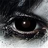 KING OF HALLOWEEN.DE 1 paio di lenti a contatto colorate mini sclera senza prescrizione per zombie vampiro cosplay carnevale zombie Nero