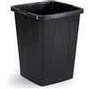 DURABLE Bidone quadrato DURABIN® 90L , Nero, 1800474221