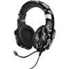 Trust GXT 1323 Altus Cuffie da gioco Nero/Camuffamento