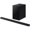 Samsung Soundbar - SAMSUNG - S-Series HW-S710D/XE - 3.1 channels - 6.5 wireless subwoofer - Bluetooth - Titanium Black