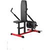 OEM Macchina per la pressatura dei tricipiti bicipiti da seduti VEVOR (capacità di carico 204 kg) con barra per cavi, sedile e schienale regolabili, dispositivo di allenamento