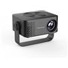 StarTech Mini proiettore - LED T4 - Full HD 1080p, Wi-Fi, altoparlante integrato, portatile, spina UE, adattatore incluso - Nero