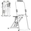 StarTech Attrezzo per l'arrampicata verticale - Cyclette ellittica - Regolabile - Pieghevole - Allenamento per tutto il corpo e per le gambe - Bianco