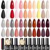 PEACECOLOR 25PCS Smalto Semipermanente Unghie & Lucido Opaco Base Top Coat | 22 Colori Gel Unghie Smalto Gel Unghie UV Nero Bianco Giallo Nude con Base e Top Coat Semipermanente Set Unghie DIY per Donne
