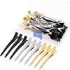 Swpeet 45 pezzi oro argento nero 3,5 pollici anatra set di clip per capelli in metallo alligatore ricciolo lungo palla d'anatra ideale per donne taglio styling, colorazione dei capelli e salone