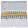 Rembrandt Set di Colori ad Acquerello Professional in Scatola di Metallo di Lusso | Selezione Paesaggio | 12 Colori in tubetti (10 ml)