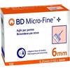 Corman Bd Micro Fine Ago Penna Insulina 31g 6mm 100 Pezzi