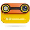 harayaa Fotocamera Digitale Impermeabile Fotocamera Subacquea Fotocamera Bambini Videocamera Bambini Telecamera Bambini con Lenti 26 MP Video 2K Schermo Alta, Giallo
