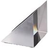 INTCHE Prisma ottico isoscele ad angolo retto K9 da 15‑50 mm, prisma in vetro orientabile a fascio di 90° for apparecchiature laser ed esperimenti di ottica(15x15x15mm)