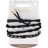 Solida Zopfhalter, mix & match schwarz Elastico per capelli 9.2 g