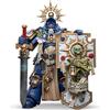 JOYTOY Warhammer 40k Ultramarines, Ultramarines Primaris Capitano con scudo reliquia e spada potente, modello 1:18, dedicato a te che ami collezionare