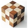 LEDELIRANT DIABOLICUBO 3x3 gioco rompicapo testa a partire da 8 anni, difficoltà 3/6. In legno massiccio eco-responsabile, norme CE, marca francese Le Délirant. Soluzione in italiano con illustrazioni fornite.