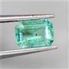 Gemsporium Smeraldo Chiuso Non Trattato Blu Verde 0.85ct 7x5mm Massima Qualità Wow