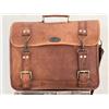 Fatto a mano Borsa A Tracolla In Vera Pelle Vintage Da Uomo 24" Per Ufficio E Laptop