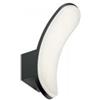 Sovil APPLIQUE LED VIRGOLA 12 W - cm 9 x 17 x 26 grigio