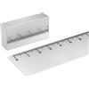 MTS Magnete MAGNETE PARALLELEPIPEDO AL NEODIMIO 40x20x10 MM, NICHELATO, GRADO N52