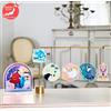 Bandai RARE Set Di 6 Oggetti Acrilici Disney Princess Heart To Face Da GIAPPONE
