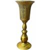 Vaso Con Piedistallo Dorato In Stile Antico Con Base A Piedistallo, Vaso Da