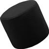 Generic Copri Pouf Rotondo Elasticizzato In Velluto, Fodera Protettiva Lavabile Con Base Morbida, Copertura Impermeabile Anti-Macchia Per Poggiapiedi Ottomano Sgabello Da Soggiorno(A,50x50cm)