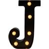 Fancysky Lettere LED Luminose 22 cm Nero, J | Atmosfera Romantica, Laurea e Festival, Feste ed Eventi, Lettere Luminose, Halloween Natale