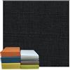 ELYSYSRL Copricuscini per Sedie 40x40 45x45 50x50 60x60, 3/5/8/10/15/20cm Spessore Copertura Sostitutiva con Cerniera Antiscivolo per Cuscino Quadrato da Cucina Sala da Pranzo Divano(Color 5,50x50x10cm thick)