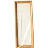 Generic Cornice portafoto in legno massello, 10 x 30 cm, supporto per foto da parete o tavolo, versatile decorazione per la casa per soggiorno, camera da letto, ufficio, adatta per foto, opere d'arte
