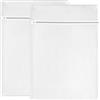 QWORK® 2 Pezzi sacchetti per lavaggio, 80x60cm sacchetti lavatrice rete riutilizzabili con cerniera, per maglioni, cappotti e organizzazione in viaggio
