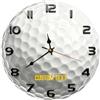 Collienght Orologi da parete da golf personalizzati con stampa piatta 2D con nome, orologi da golf moderni in acrilico e legno personalizzati per camera da letto, soggiorno, sala sport, casa, decorazione festa