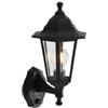 Lampenwelt Lindby Applique da esterni dimmerabile con sensore di movimento (Antico) colore Nero, parete esterna/parete casa abitazione terrazzo und balcone