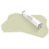 The Master Herbalist Wipe clean tessuto gingham a quadretti Perfette per cassetti, mensole, armadi e mobili da cucina (Verde salvia)