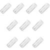 A2ZWORLD 10 PCS Lampada di Emergenza LED, 3,5W 400lm 6500K, SE Solo Emergenza, Autonomia 3 Ore, IP65, Montaggio Parete o Soffitto, Batteria Ricaricabile al Litio 7,4V 1,5Ah, 270x100x54mm
