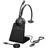 Jabra Engage 55 SE Mono Headset UC, Link 400a DECT Adapter USB-A, Engage 55 SE Deskstand, cavo USB-C a USB-A, borsa per il trasporto, garanzia e avvertimento (opuscoli di sicurezza)